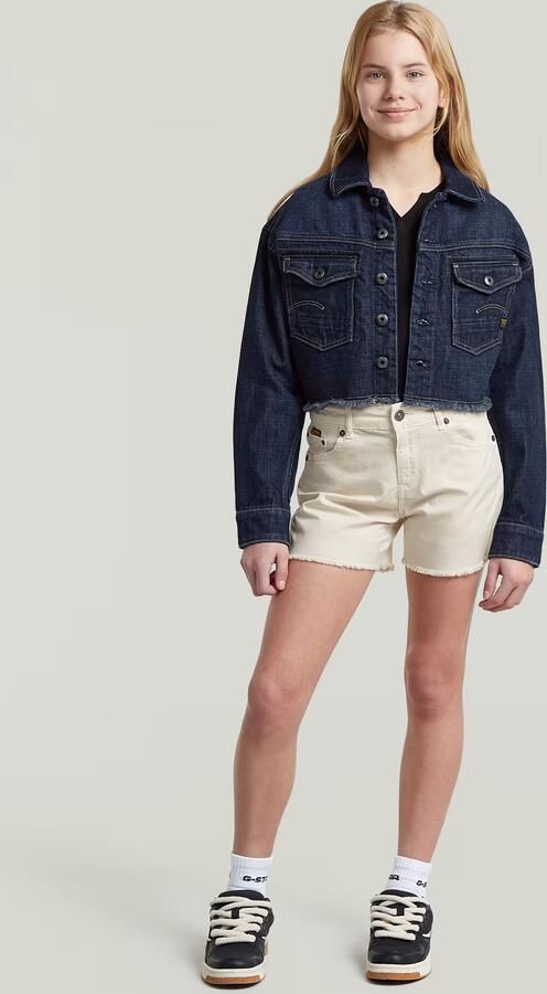 G-Star RAW True Raw Edge Short voor meisjes Beige meisjes - Foto 5