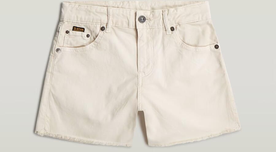 G-Star RAW True Raw Edge Short voor meisjes Beige meisjes - Foto 4