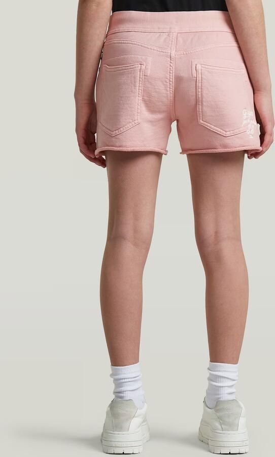 G-Star RAW True Raw Edge Short voor meisjes Roze meisjes - Foto 5