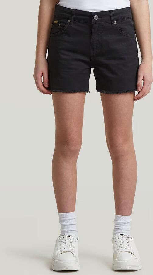 G-Star RAW True Raw Edge Short voor meisjes Zwart meisjes