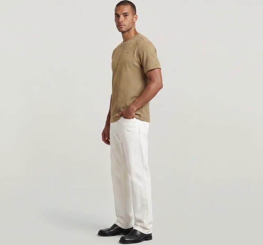 G-STAR RAW Heren Polo's & T-shirts True Regular Structured R T Camel - Foto 10