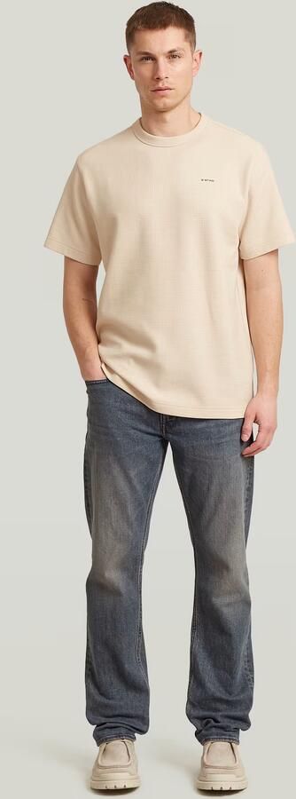 G-Star RAW True Regular Structured T-Shirt Wit Heren - Foto 8