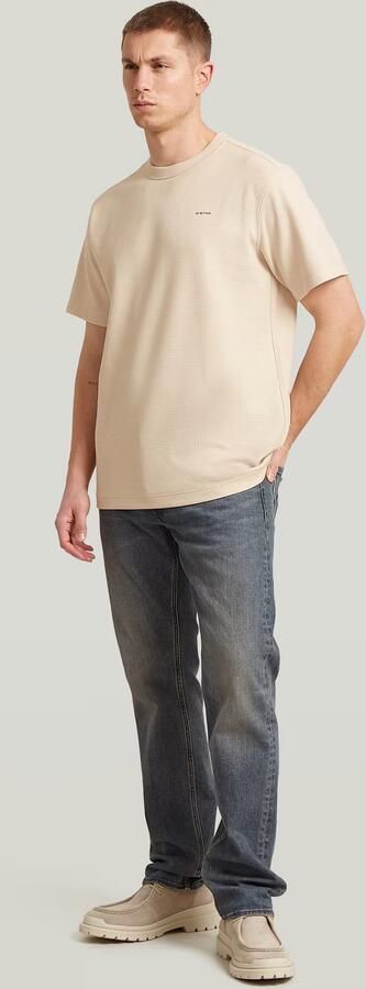 G-Star RAW True Regular Structured T-Shirt Wit Heren - Foto 9