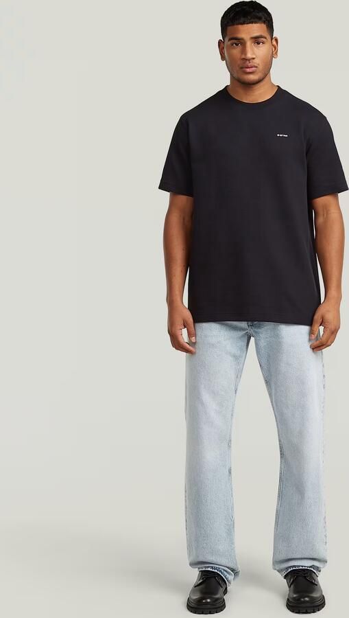 G-Star RAW True Regular Structured T-Shirt Zwart Heren - Foto 8