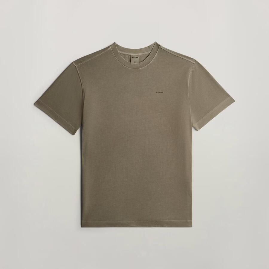 G-Star RAW True Regular T-Shirt Bruin Heren