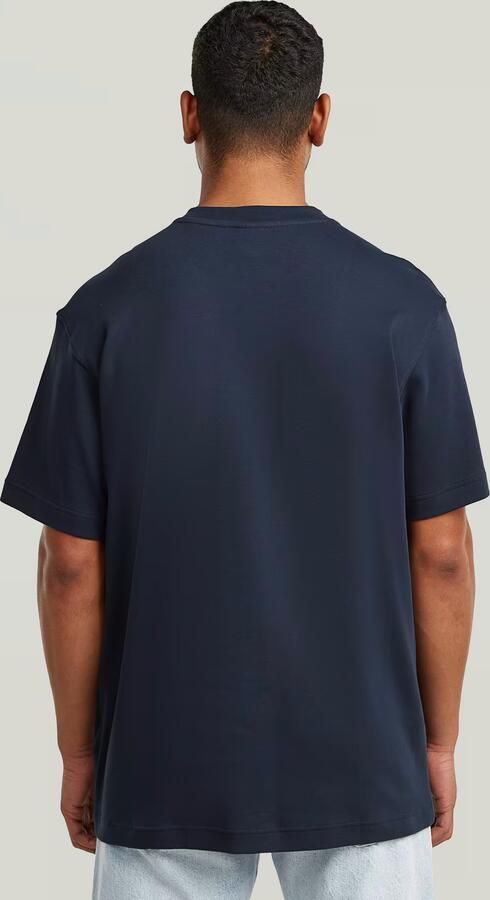 G-STAR RAW Heren Polo's & T-shirts True Regular R T Donkerblauw - Foto 11