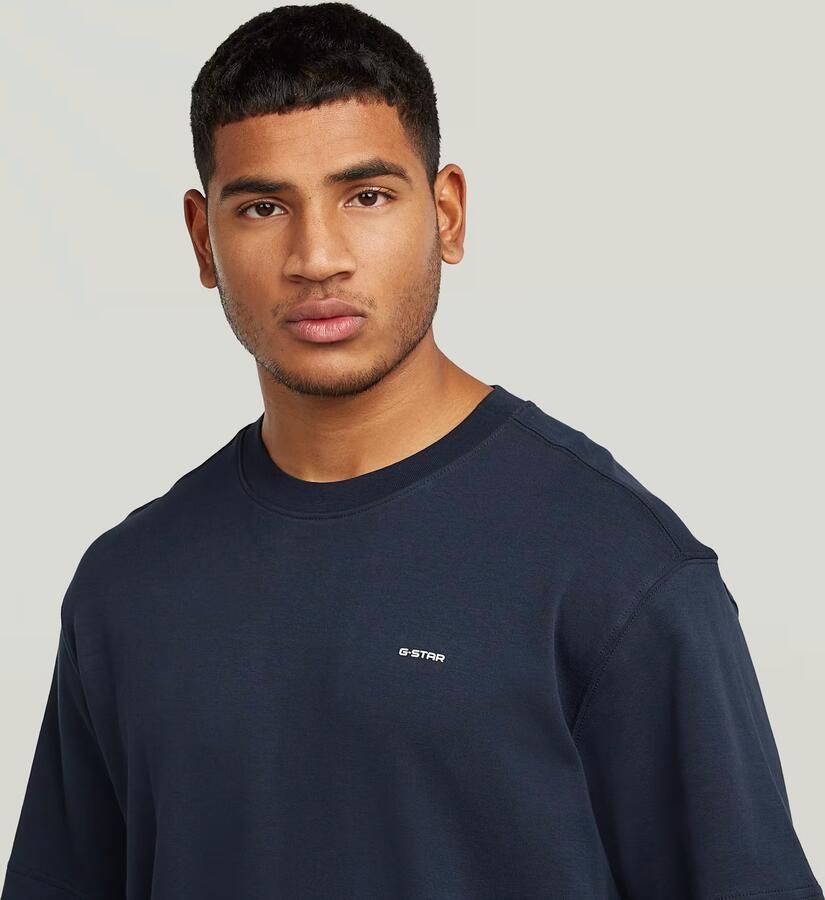 G-STAR RAW Heren Polo's & T-shirts True Regular R T Donkerblauw - Foto 5