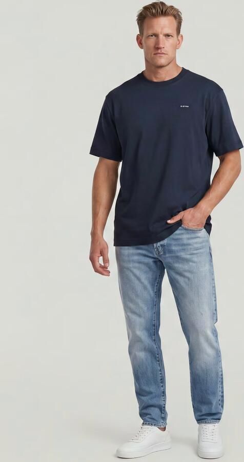 G-STAR RAW Heren Polo's & T-shirts True Regular R T Donkerblauw - Foto 17
