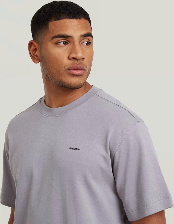 G-STAR RAW Heren Polo's & T-shirts True Regular R T Lila - Foto 8