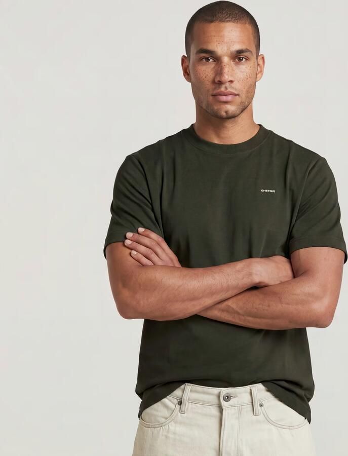 G-Star RAW True Regular T-Shirt Grijs Heren - Foto 6