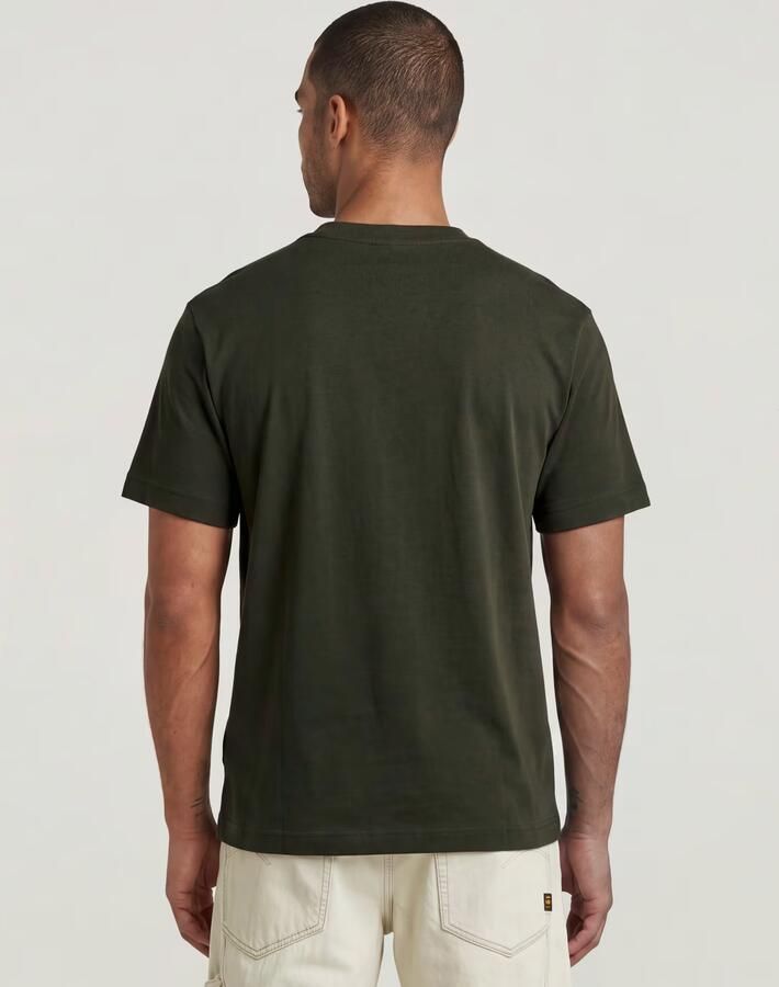 G-Star RAW True Regular T-Shirt Grijs Heren - Foto 4