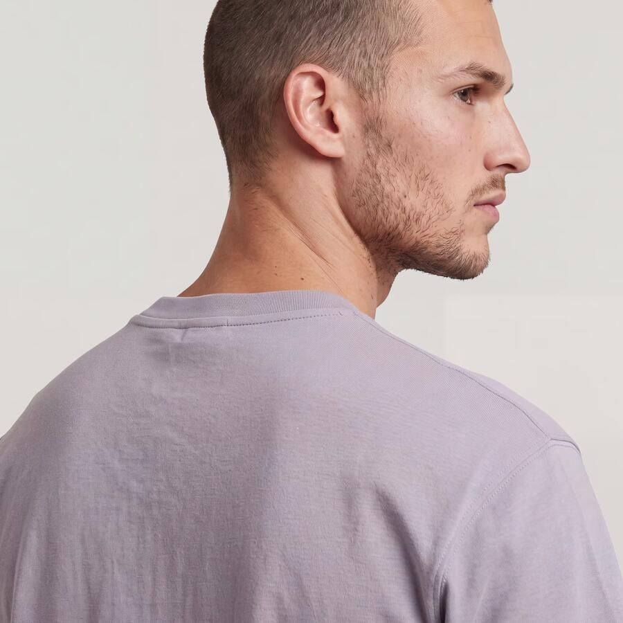 G-STAR RAW Heren Polo's & T-shirts True Regular R T Lila - Foto 8