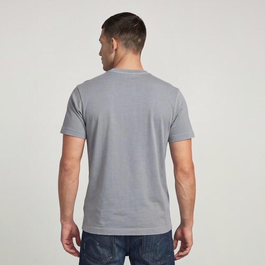 G-Star RAW True Regular T-Shirt Grijs Heren - Foto 2