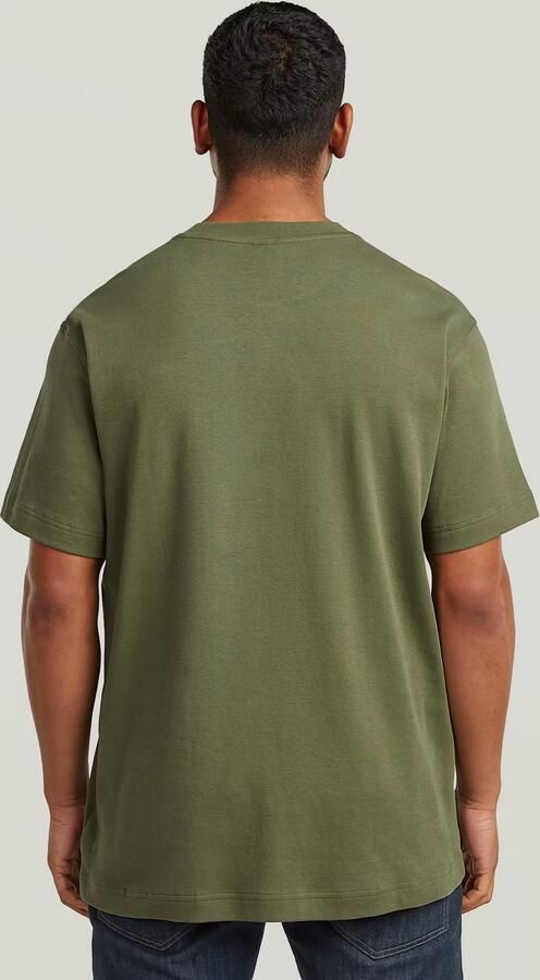 G-STAR RAW Heren Polo's & T-shirts True Regular R T Khaki - Foto 9