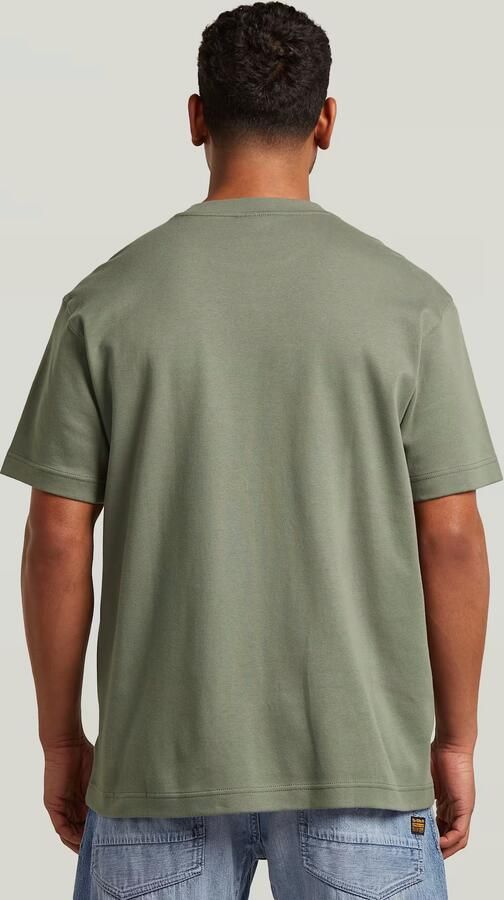G-Star RAW True Regular T-Shirt Groen Heren - Foto 8
