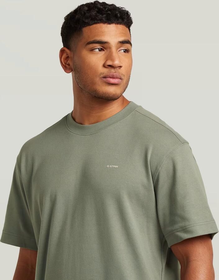 G-Star RAW True Regular T-Shirt Groen Heren - Foto 6