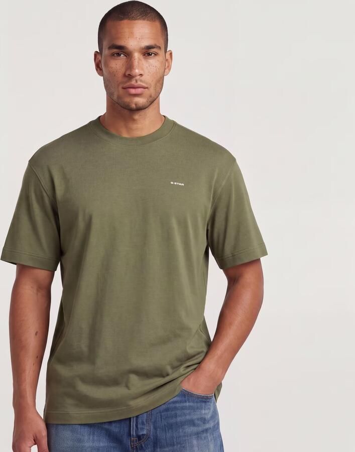 G-STAR RAW Heren Polo's & T-shirts True Regular R T Khaki - Foto 14