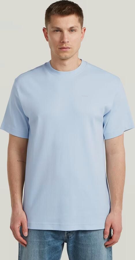 G-Star RAW True Regular T-Shirt Lichtblauw Heren - Foto 2