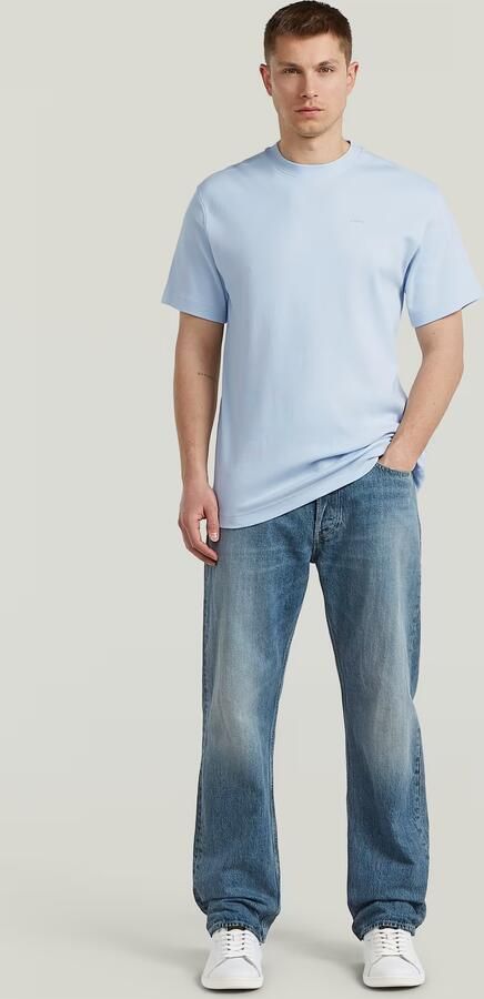 G-Star RAW True Regular T-Shirt Lichtblauw Heren - Foto 7