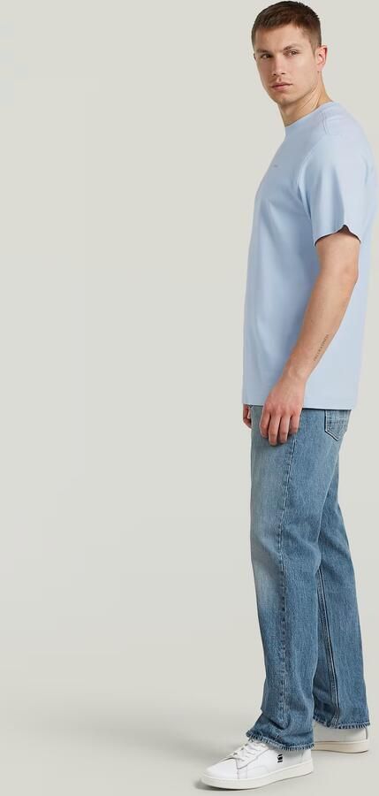 G-Star RAW True Regular T-Shirt Lichtblauw Heren - Foto 8