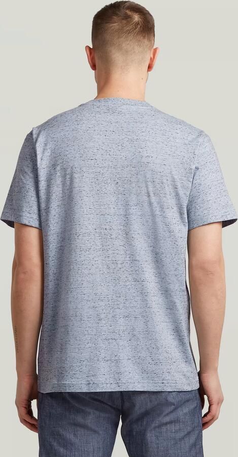 G-Star RAW True Regular T-Shirt Lichtblauw Heren - Foto 6