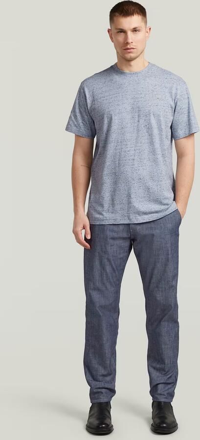 G-Star RAW True Regular T-Shirt Lichtblauw Heren - Foto 7