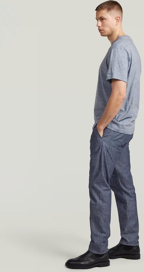 G-Star RAW True Regular T-Shirt Lichtblauw Heren - Foto 5