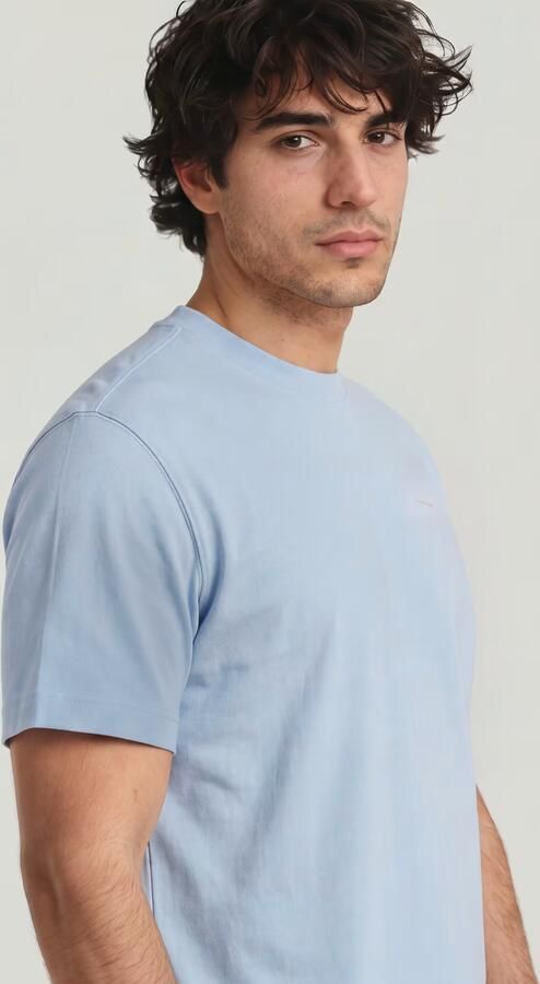 G-Star RAW True Regular T-Shirt Lichtblauw Heren - Foto 7