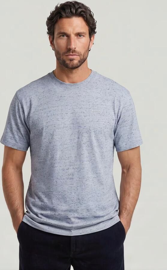 G-Star RAW True Regular T-Shirt Lichtblauw Heren - Foto 4