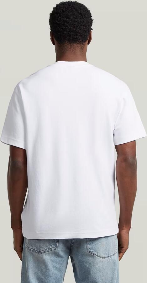 G-Star Raw Regular fit T-shirt met logoprint Model True - Foto 11