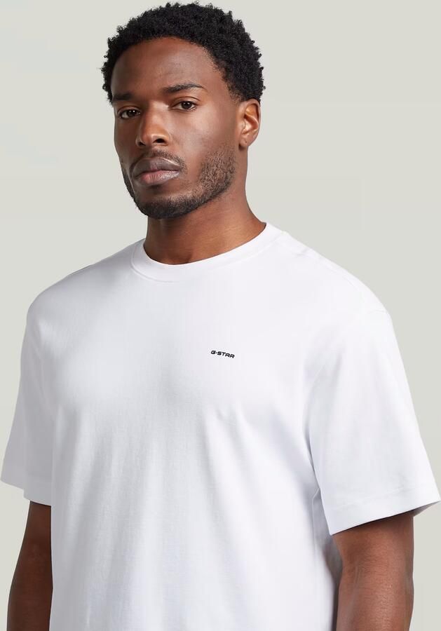 G-Star Raw Regular fit T-shirt met logoprint Model True - Foto 10