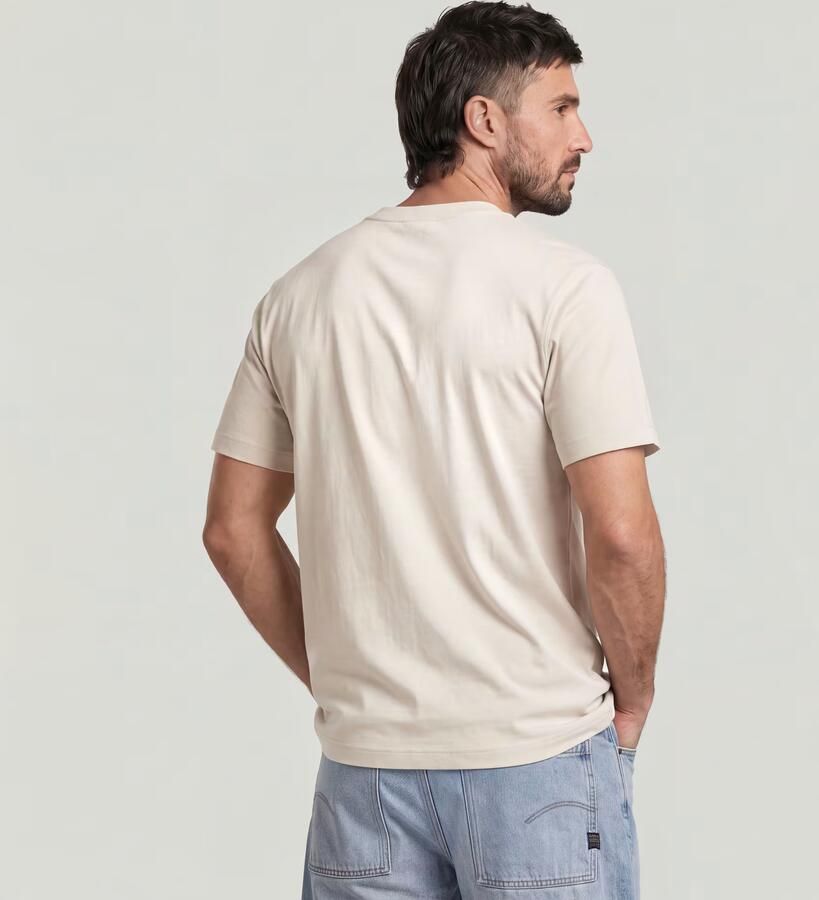 G-Star RAW True Regular T-Shirt Wit Heren - Foto 5