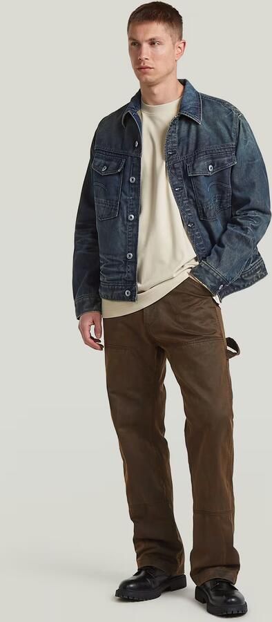 G-Star RAW True Regular T-Shirt Wit Heren - Foto 7