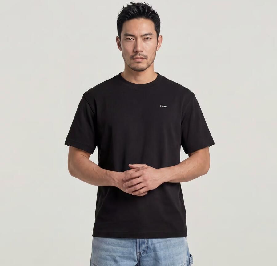 G-Star Raw Regular fit t-shirt met logoprint model 'True' - Foto 5