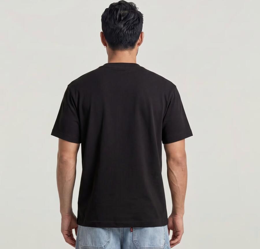 G-Star Raw Regular fit t-shirt met logoprint model 'True' - Foto 6