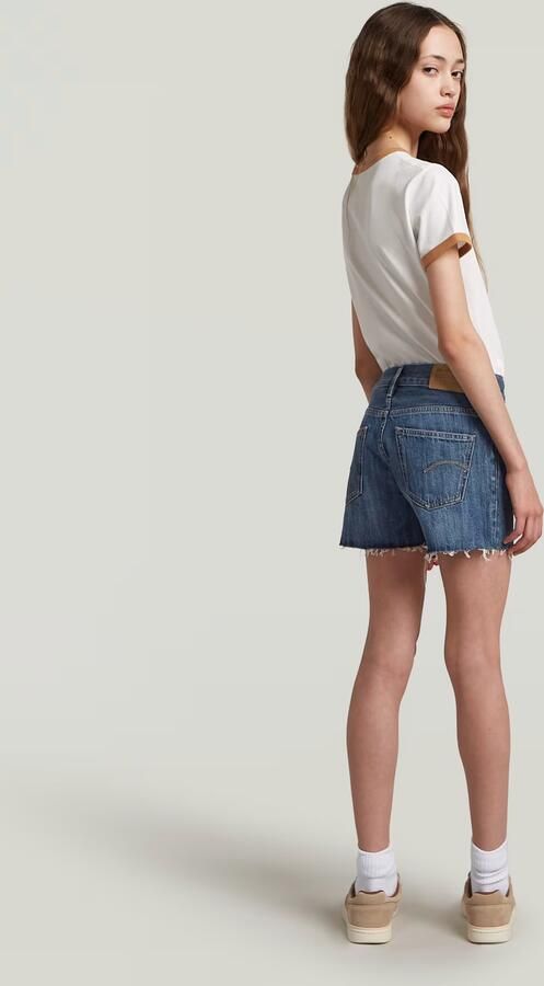 G-Star RAW True Short Meisjes Midden blauw meisjes - Foto 4