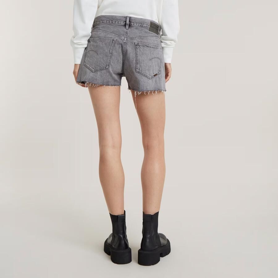 G-Star RAW True Short Raw Edge Grijs Dames - Foto 2