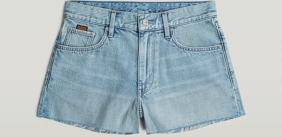 G-Star Denim Shorts Regular Fit Five-Pocket Style Blue Dames - Foto 6