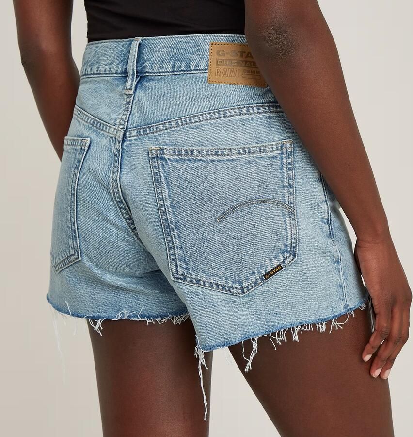 G-Star Denim Shorts Regular Fit Five-Pocket Style Blue Dames - Foto 4