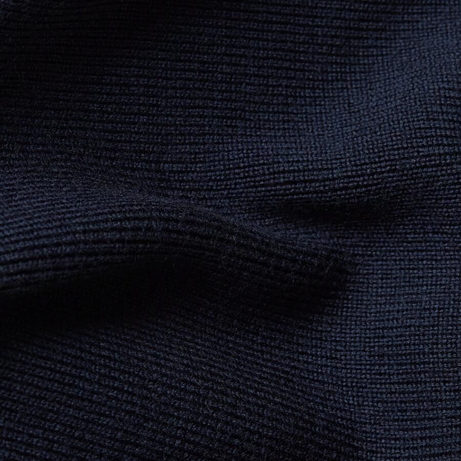 G-Star RAW Trui Hybrid Baseball Full Zip voor meisjes Donkerblauw meisjes - Foto 2