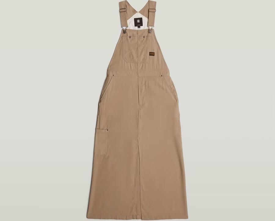 G-Star RAW Tuinbroek Jurk Beige Dames - Foto 6
