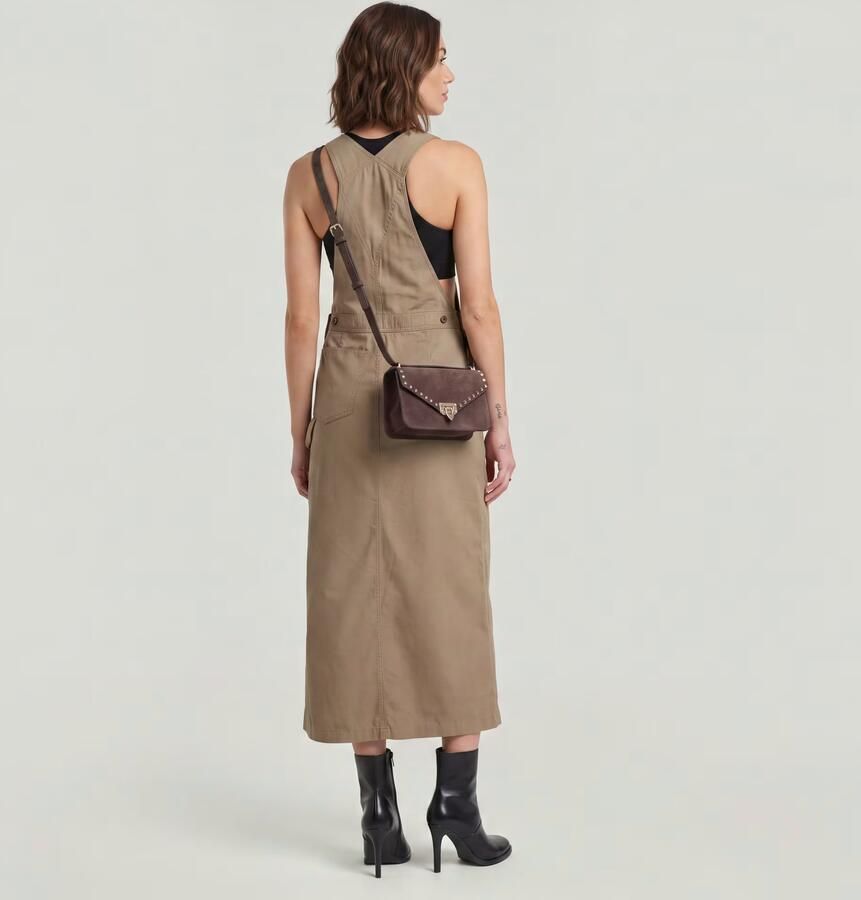 G-Star RAW Tuinbroek Jurk Beige Dames - Foto 5