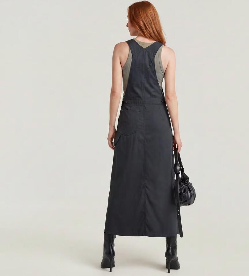 G-Star RAW Tuinbroek Jurk Grijs Dames - Foto 7