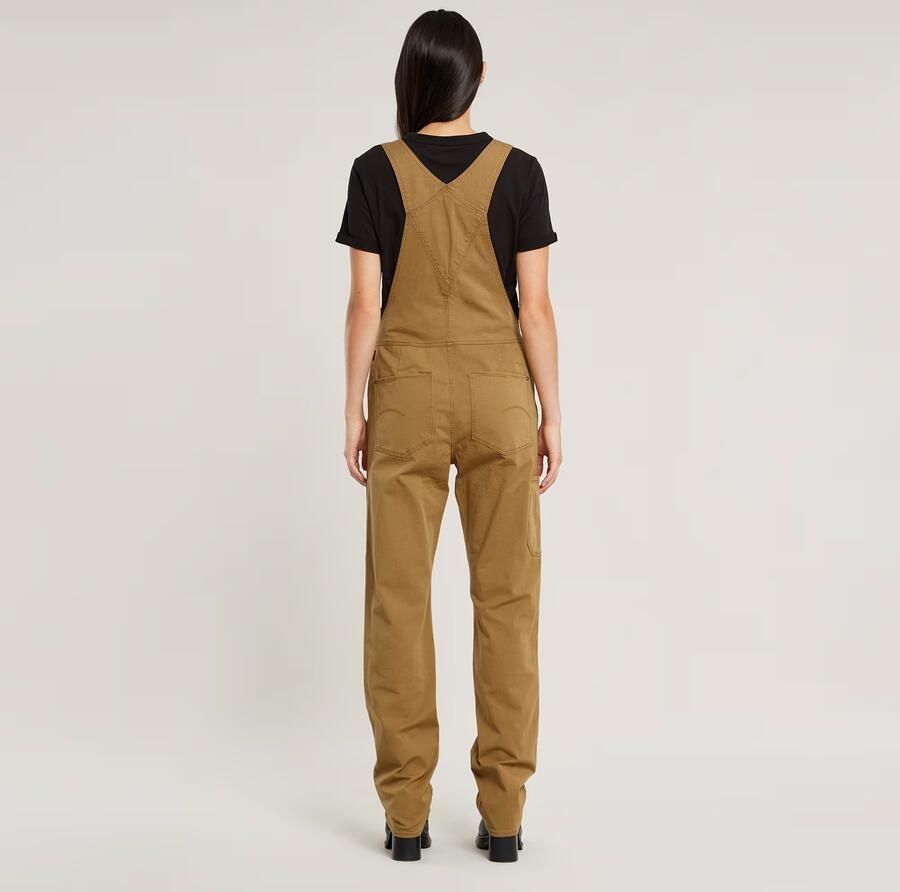 G-Star RAW Tuinbroek Slim Beige Dames - Foto 5