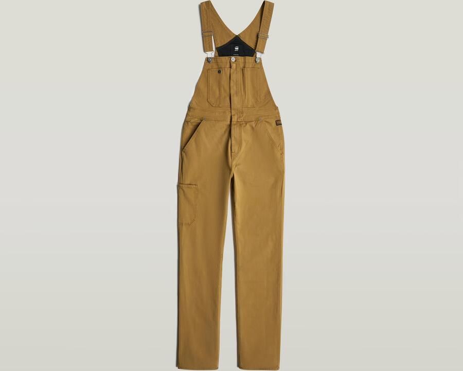 G-Star RAW Tuinbroek Slim Beige Dames - Foto 6
