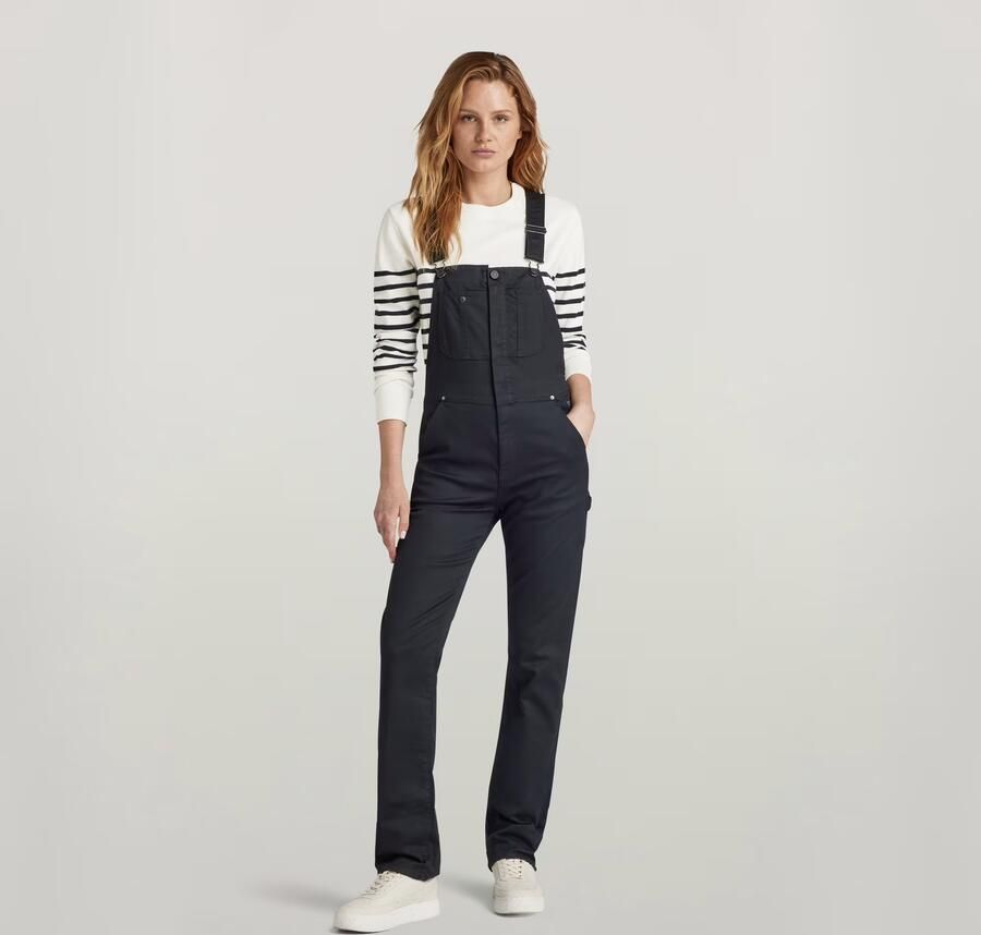 G-Star Raw Slim fit tuinbroek met hamerlus model 'Dungaree'