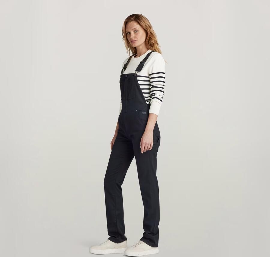 G-Star Raw Slim fit tuinbroek met hamerlus model 'Dungaree' - Foto 5