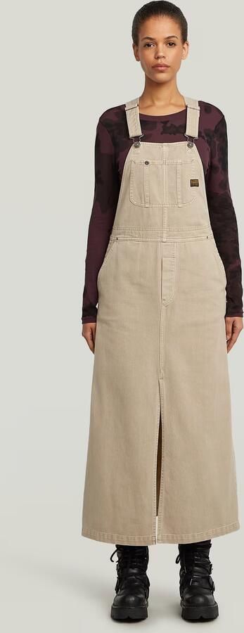 G-Star RAW Tuinbroekjurk Beige Dames - Foto 7