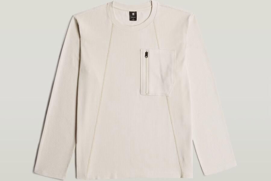 G-Star RAW Tweeter A-Line Pocket T-shirt Wit Heren - Foto 2