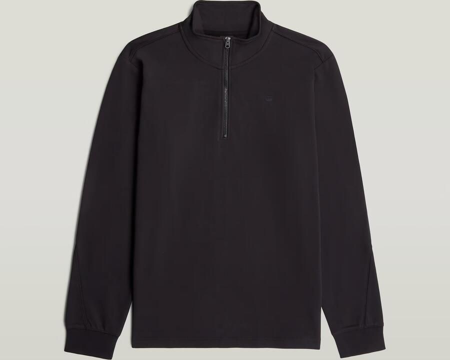 G-Star RAW Tweeter Half Zip Longsleeve Zwart Heren - Foto 3